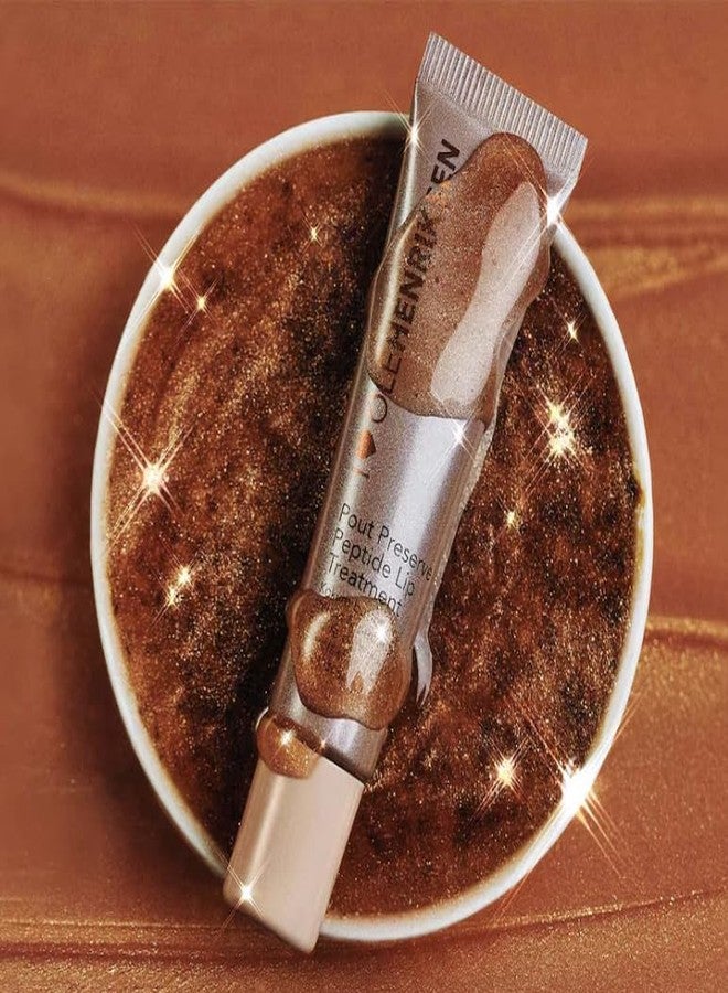 Ole Henriksen OLEHENRIKSEN Pout Preserve Hydrating Peptide Lip Treatment, Creme Brulee Glimmer - Image 4